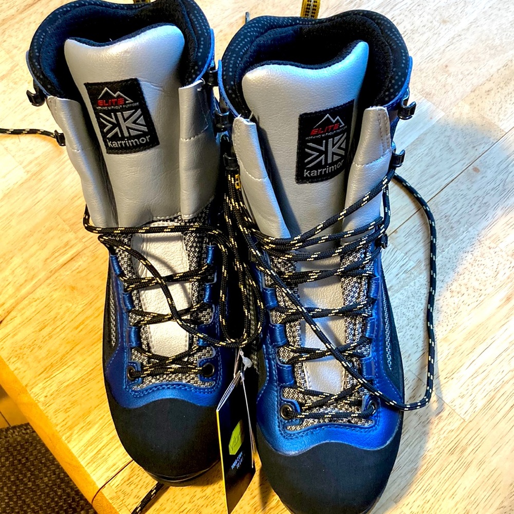 Karrimor Men’s size 8 (eu. 41), NWT. stiff, waterproof. Was $449.99. Asking $126